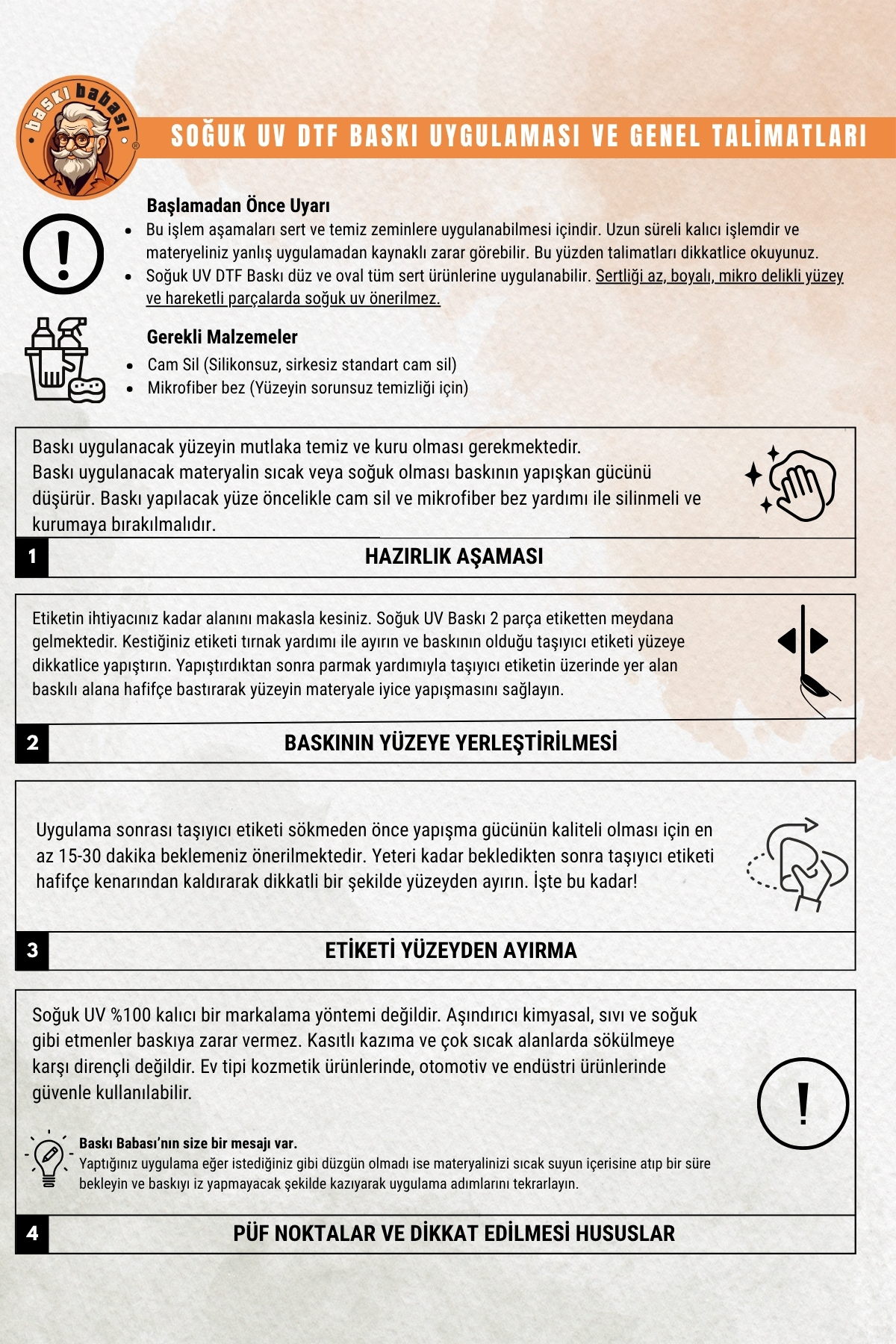 DTF Soğuk UV Baskı (mtül) DTF Soğuk UV Baskı (mtül)